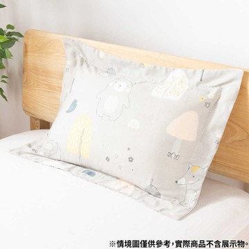 NITORI 框邊枕套 天絲 ANIMALS 43×63