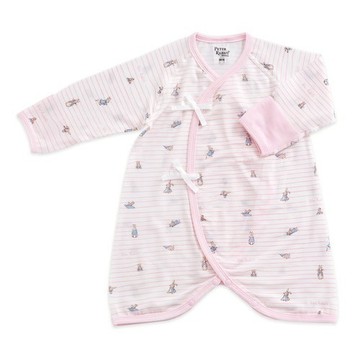 可愛比得蝴蝶式兔裝(護膚天絲洞洞提花布)