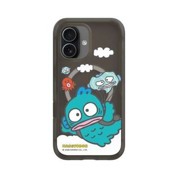 iPhone 17 AirX 本質黑 - 三麗鷗-人魚漢頓 Hangyodon - 降落傘