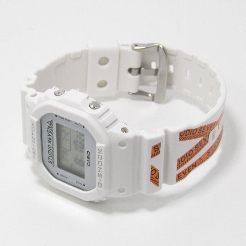 未使用 CASIO G-SHOCK Gショック STUDIO SEVEN DW-5600VT スタジオセブン 別注 本体のみ ホワイト 白  30011843 | LINEブランドカタログ