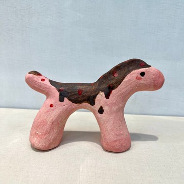 陶藝手捏小馬*草莓巧克力醬*