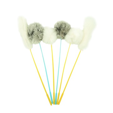 【逗貓棒】兔毛逗貓棒(隨機出貨)