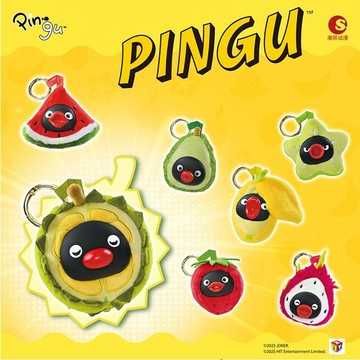 【日系報馬仔】Pingu 萌物 水果 掛飾 系列 盲盒 1入 吊飾 扭蛋 不挑款隨機出 盲抽 公仔 DS030181