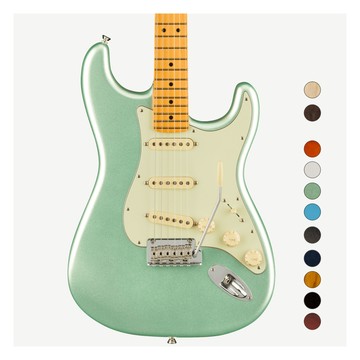 Fender American Professional II Stratocaster 美廠 單單單 小搖座 秘境浪綠 Mystic Surf Green 楓木指板 電吉他