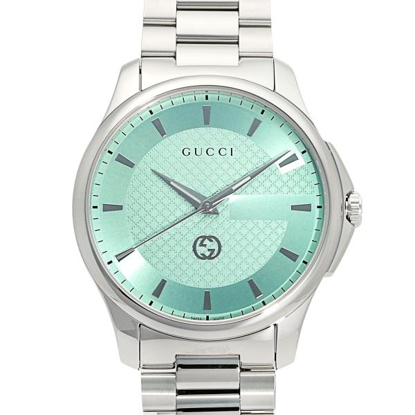 グッチ GUCCI Gタイムレス YA126372 ターコイズブルー文字盤 新品