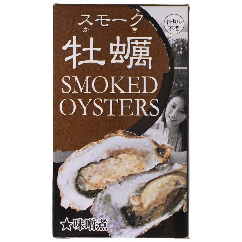 カネイ岡 スモーク牡蠣缶詰 味噌煮 85g ×