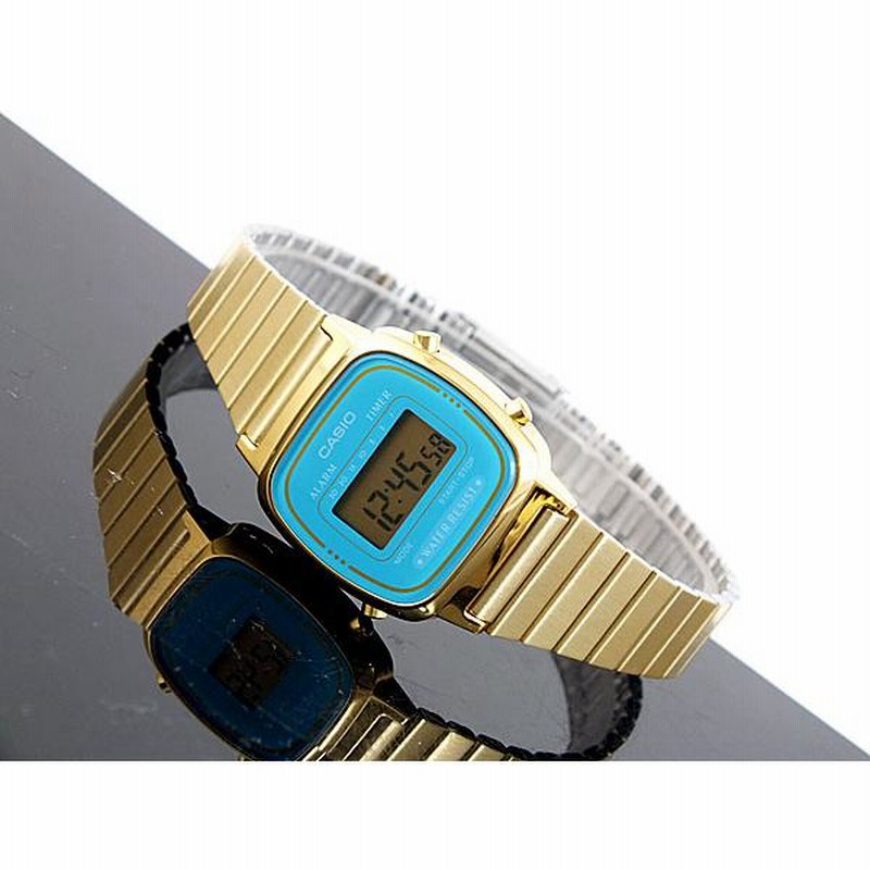 カシオ CASIO クオーツ デジタル レディース 腕時計 LA670WGA-2