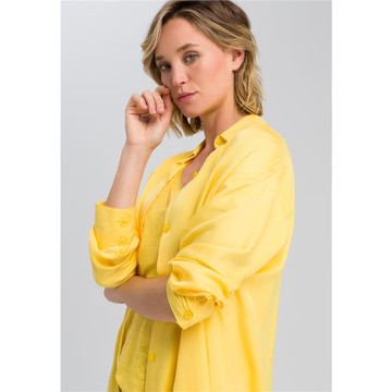 婢美真絲客供面料大氣光澤感順滑柔軟長款襯衫大碼女開衫外套瑕疵