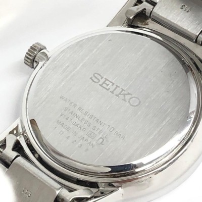 SEIKO セイコー スマートスピリット 腕時計 良好 ソーラー V147-0AK0