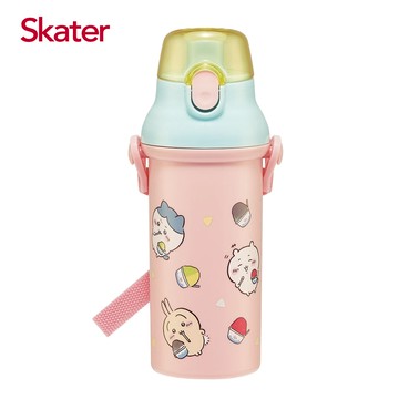 日本 SKATER - (兒童)銀離子直飲式水壺-吉伊卡哇Chiikawa-480ml