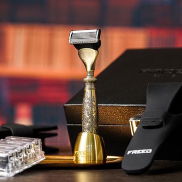 FREED 國立故宮博物院限定紀念款四件組刮鬍刀禮盒