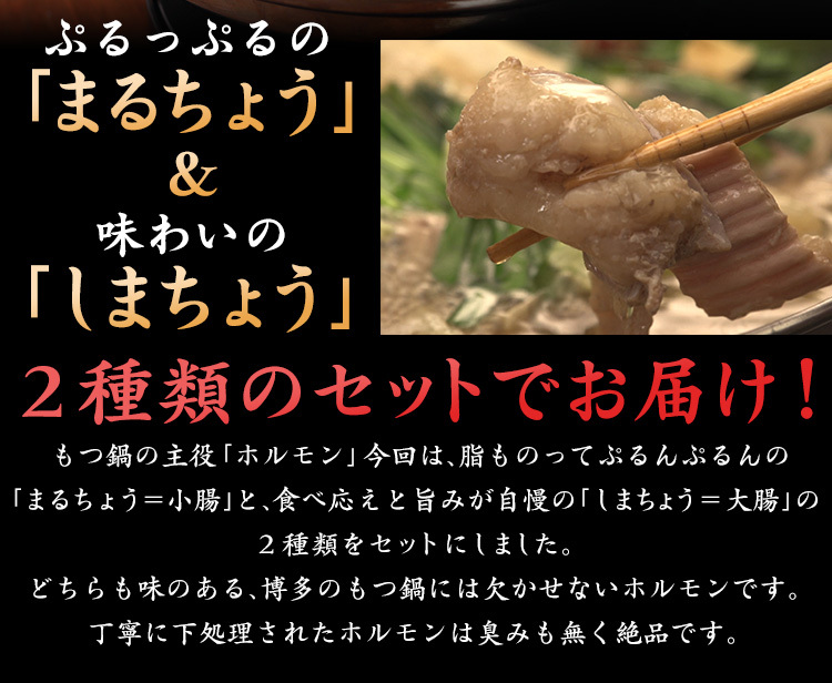 福岡の名店「えんや」もつ鍋セット 醤油味6人前セット