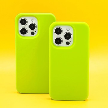 【Candies】iPhone 15 系列 - Simple系列素面殼 綠 手機殼 新年