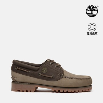 Timberland 男款橄欖綠Timberland® Authentic手工縫製三孔帆船鞋|A6DXWEO8