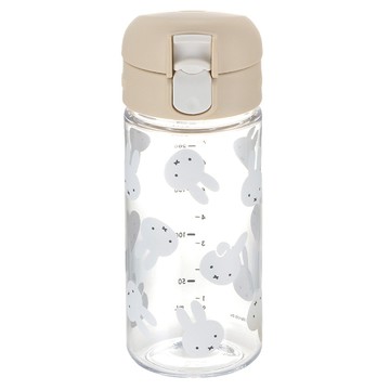 Richell 利其爾 大飲口兩用直飲杯 240ml  Miffy米飛 米色 + 透明色  1個