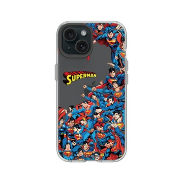 iPhone 15 Clear 透明 - Superman - Superman-氪星戰隊