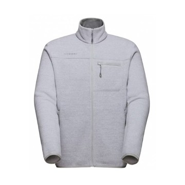 mammut 長毛象 男 arctic iv ml hooded af 刷毛立領外套鉑金灰101