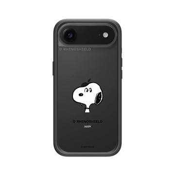 iPhone Air Mod NX -邊框背蓋組合 (相機按鈕) 黑 - 史努比 Snoopy - 經典-Snoopy史努比