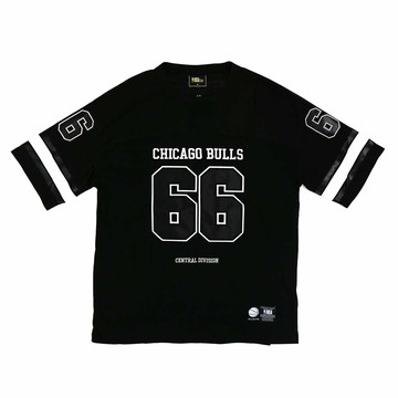 NBA Style C&S 印刷LOGO 短袖T恤 公牛隊