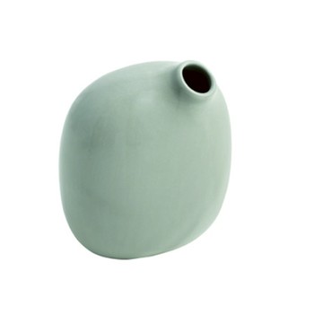 KINTO 陶瓷造型花瓶 180ml  80 x 50 x 95mm  灰色