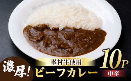 牧舎みねむら ビーフカレー10個セット※着日指定不可