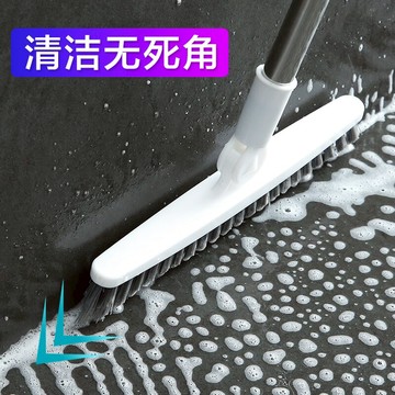 地板刷長柄硬毛去死角瓷磚縫隙刷家用浴室清潔神器衛生間刷地刷子
