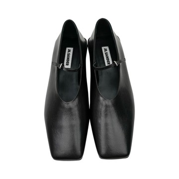 Jil Sander W 皮革芭蕾平底鞋