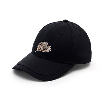 FILA 經典LOGO帽-黑色 HTA-5002-BK