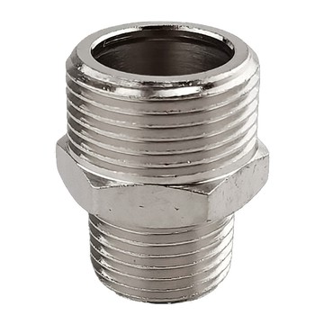 Elephant Waters 沐象 銅異徑接頭 雙外牙 (4分轉6分)  2.5 x 3.5cm  1個