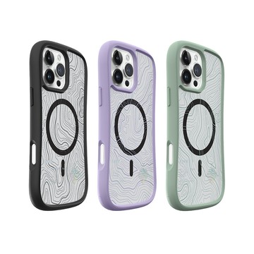LAUT iPhone 16 Pro Max 磁吸耐衝擊保護殼-地圖款