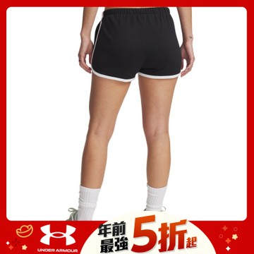 【UNDER ARMOUR】UA 女 Rival 短褲_6000266-001