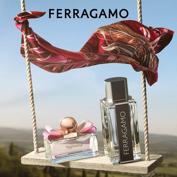 【FERRAGAMO菲拉格慕】男女對香組(菲常先生淡香水100ml+芭蕾女伶淡香精100ml.附紙袋)