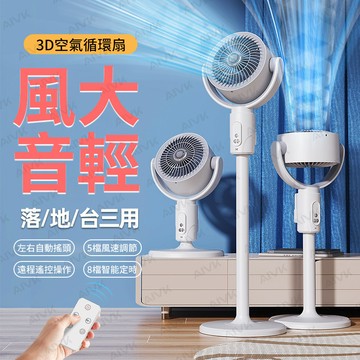 6小時出貨 靜音循環扇 落地風扇 立扇 大功率涼風扇 靜音風扇 立扇 循環扇 節能扇 渦流空氣循環扇 遠程遙控