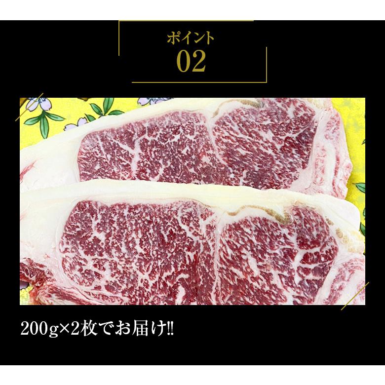 ギフト お中元 御中元 九州産黒毛和牛サーロインステーキ400g（200g×2枚） ステーキ用  BBQ バーベキュー 送料無料 御歳暮 お歳暮 化粧箱