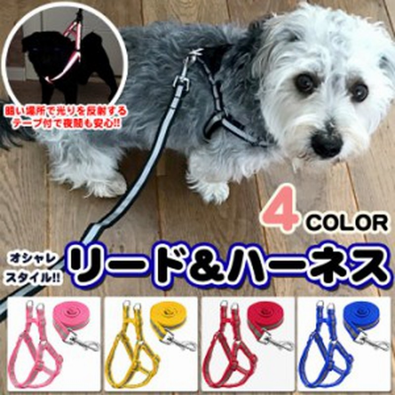 犬 猫 ハーネス リード ペット 胸あて ベスト 胴輪 キャット ドッグ メッシュ 反射テープ 付 H0192 通販 Lineポイント最大1 0 Get Lineショッピング