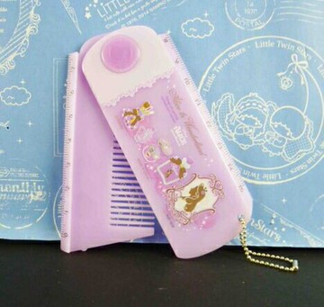 【震撼精品百貨】公主 系列Princess 摺疊梳-愛麗絲圖案 震撼日式精品百貨