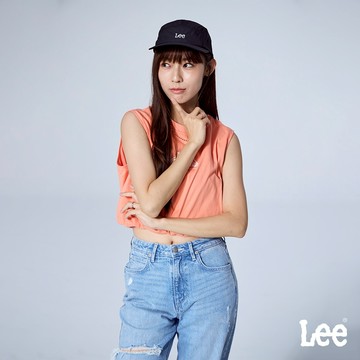 Lee 休閒LOGO棒球帽 黑色 丈青 LB427001