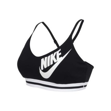 NIKE 女輕度支撐運動內衣-瑜珈 有氧 健身 IM9923-010 黑白