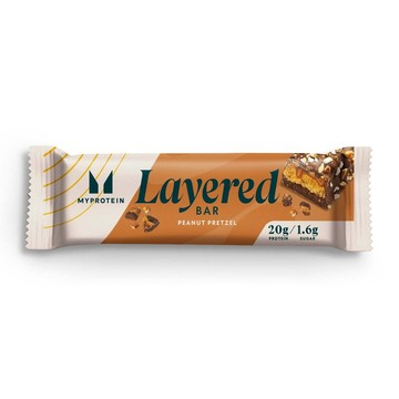 Layered Protein Bar (Sample) - Chocolate Peanut Pretzel