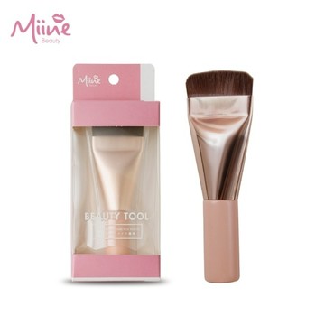Miine 迷你一字型輕薄無痕粉底刷(1入)