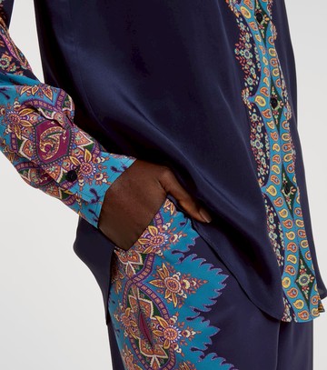 Etro Printed silk crêpe de chine shirt