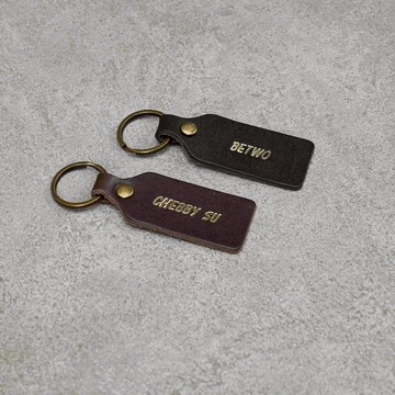 客製化燙金鑰匙圈 （超值十入組）