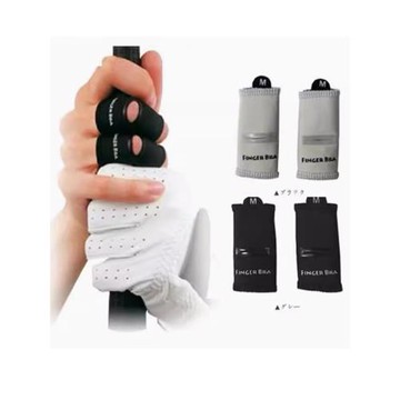 日本高爾夫手套手指保護套布質彈性好耐磨2只裝男女怕磨防滑防磨