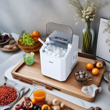 希格爾制冰機15KG家用小型宿舍學生智能迷你全自動小功率制冰機【北歐家居生活】