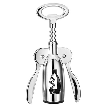 AHOYE 鋅合金雙翼型省力多功能紅酒啤酒開瓶器  1個  銀色