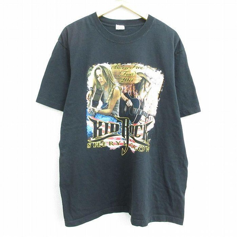 XL/古着 半袖 ロック バンド Tシャツ メンズ シェリルクロウ キッド