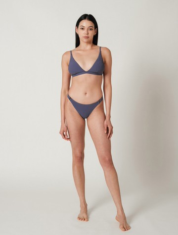 Very Peri 長春花藍 / 高磅羅紋 水滴款比基尼 / Top