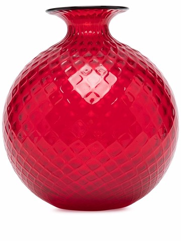 Venini - Monofiori Balloton Vase - unisex - glass - One Size - Red