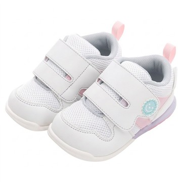 moonSTAR 月星 兒童款 MSCN 3E 幼兒運動鞋 MSCNB3591  白色  14 cm
