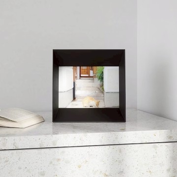 umbra｜Lookout木紋相框5x7吋（墨黑）